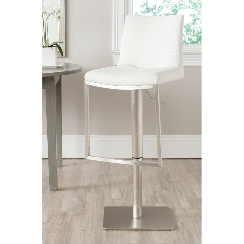 Tabouret tournant Ember, Blanc