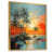 Gold Floater Framed