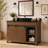 Kaeron Freestanding Single Sink Bathroom Vanity With Sliding Barn Door And Sintered Stone Top-1702766406-1702766393