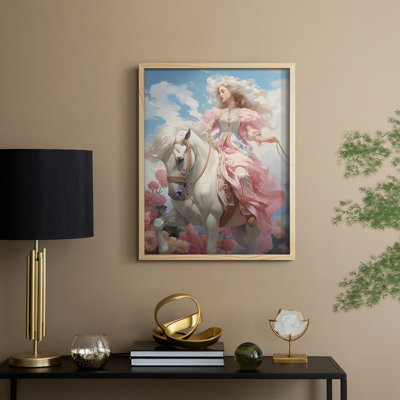 WOMEN Series CMLVIII Framed Print - Solid Wood