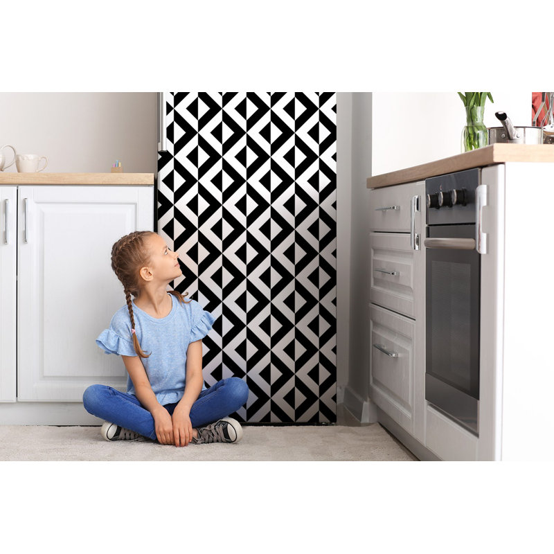 Abstract Door Decal