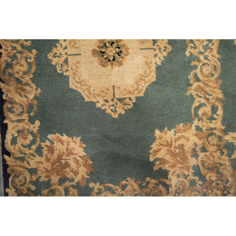 Hand-Knotted High-Quality Black Area Rug