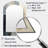 Gold Grey Gleaming Geometry VI - Abstract Collages Arch Wall Mirror, Gold Asymmetrical Decorative Mirror, Printed Metal Art-762177317