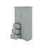 Armoire de rangement haute et spacieuse avec tiroirs et portes-183256768