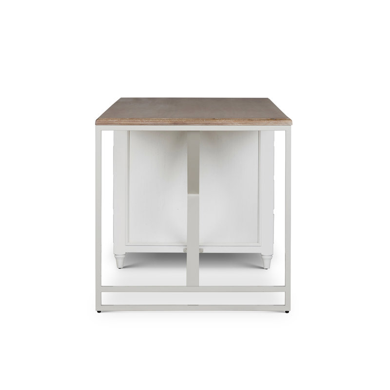 Studio Partners Desk, Whitewash, Whitewash