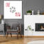 «Live Love Meow 2» par Erin Clark, art mural en verre acrylique-604029978