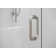 Stellar 92.75 in. x 78 in. Fully Frameless 3 Panel Inline Hinge Shower Door