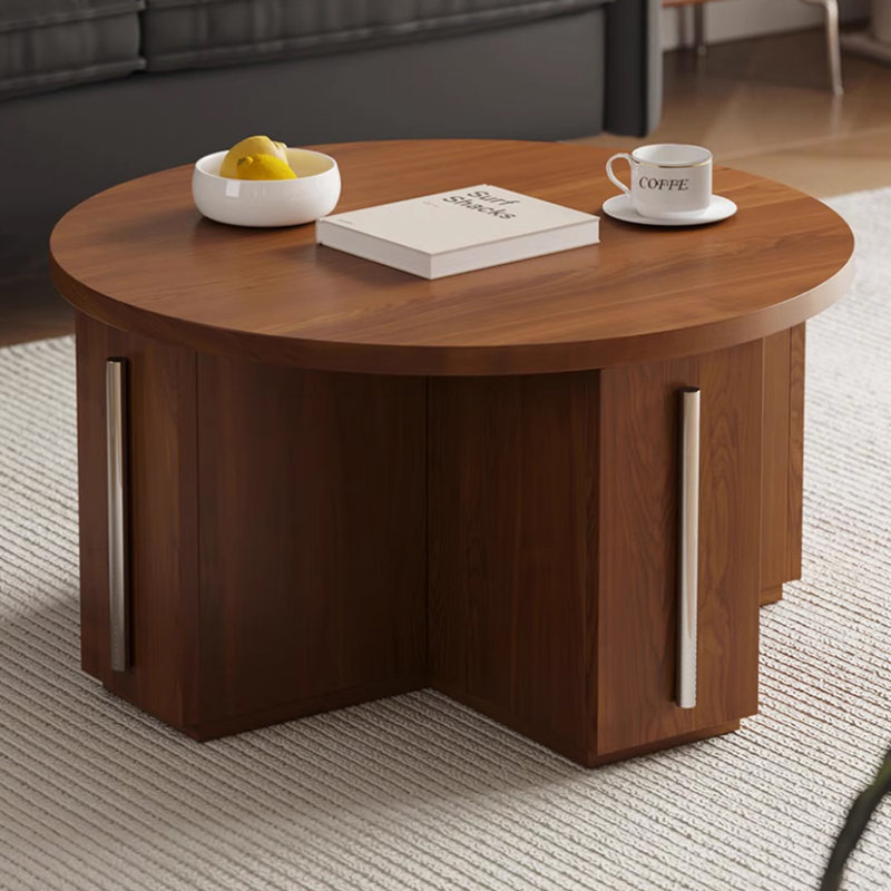 Creative Retro Solid Wood Coffee Table
