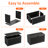 Emperic Design 100 Gallon Water Resistant Resin Lockable Deck Box-98642865