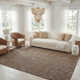 Auckland Handwoven Flatweave Jute/Sisal Brown Area Rug