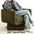 27" Wide Upholstered Swivel Armchair (Set of 2)-803587967