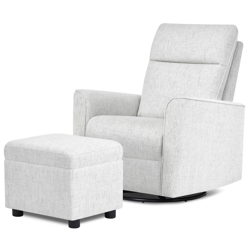 Swivel Glider, Fog Gray