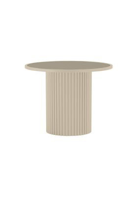 Milo 42 inch Round Dining Table, Gray, 28" H x 36" W x 36" D