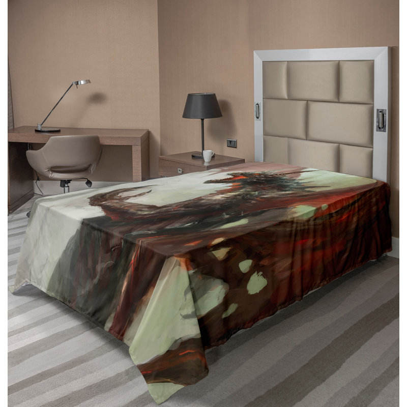 Drap plat Ambesonne, Drap plat pour lit simple TG