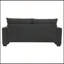 Canapé compact à deux places de 69 pouces avec coussins décoratifs pour les petits espaces et le confort moderne-129427404