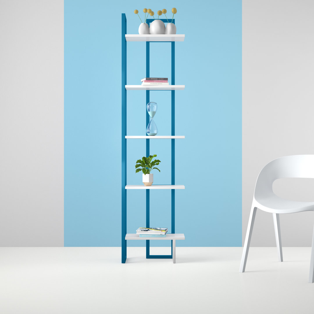 Alica 180cm H x 45.2cm W Corner Bookcase