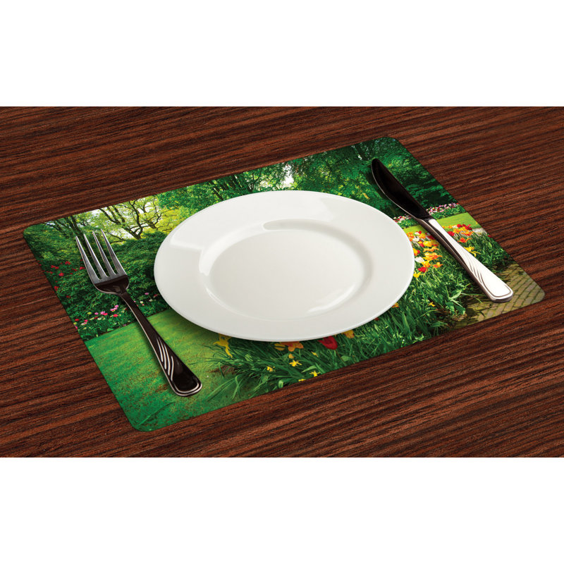 Polyester Animals/Nature Rectangle Placemat