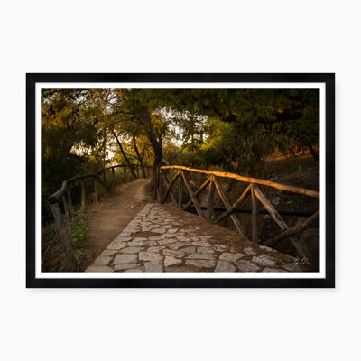 Trail To Lycabettus Print by Tim Klein