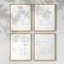 «Memories II», ensemble de 4 reproductions encadrées-1296247610-1296247613