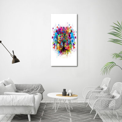 Abstract Tree - Wrapped Canvas Print