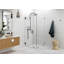 Porte de douche à charnière 36,5 "x 78" sans cadre-35936174