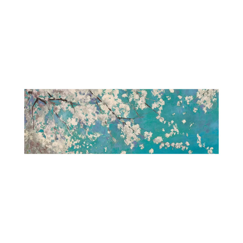 Osaka Blue II by Asia Jensen - Wrapped Canvas Panoramic Painting