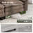 Deep Seat Sofa Chair With Throw Pillow-669854748