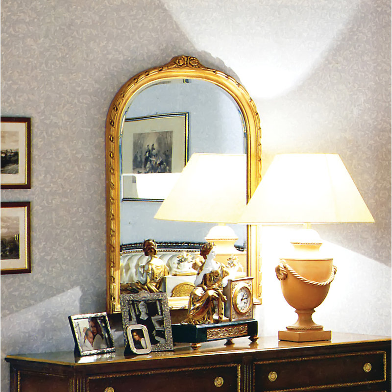Miroir de commode en arche
