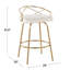 Tabouret de bar et de comptoir Laurenzio-89129300-89129301