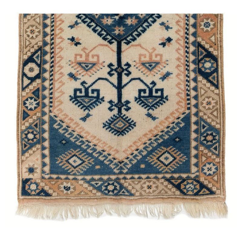 Tapis fin turc noué à la main 100% laine