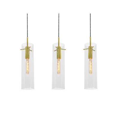 Leo 3-Light Linear Pendant - 120V - 60W