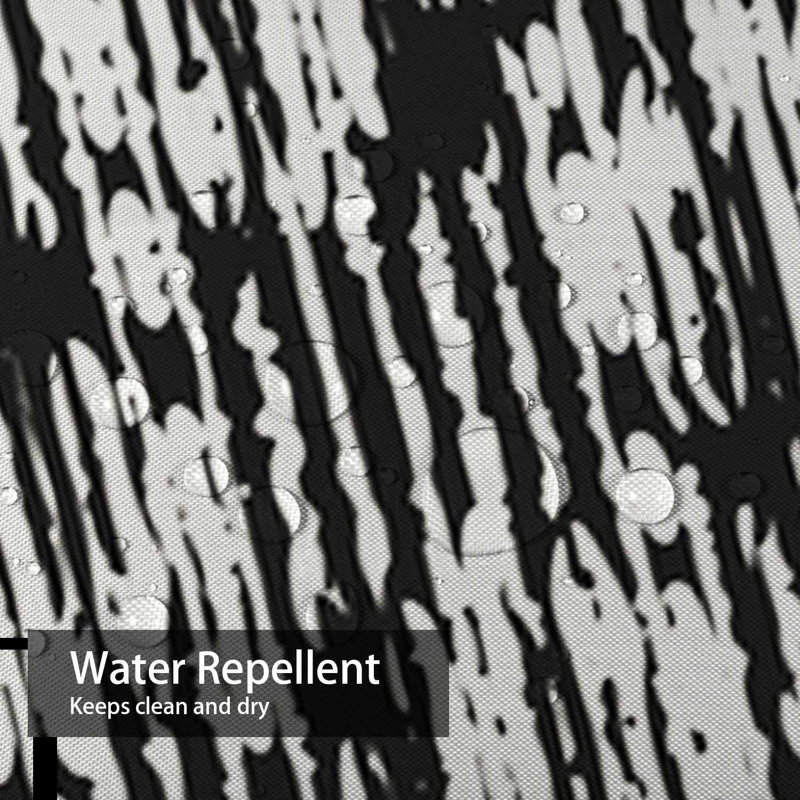 Rideau de douche Abstract, L 72 po x l 84 po