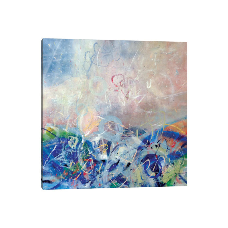 Another Fun Day by Julian Spencer - Wrapped Canvas Painting, 45.72 cm H x 45.72 cm W x 1.91 cm D
