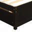 Structure de lit plateforme simple avec deux tiroirs-1535059978