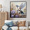 Humminbirds Floral Whimsical Whisper 1 I - Colibri, art mural animal