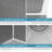 Ruvati 36-inch Low-Divide Undermount 60/40 Double Bowl 16 Gauge Stainless Steel Kitchen Sink