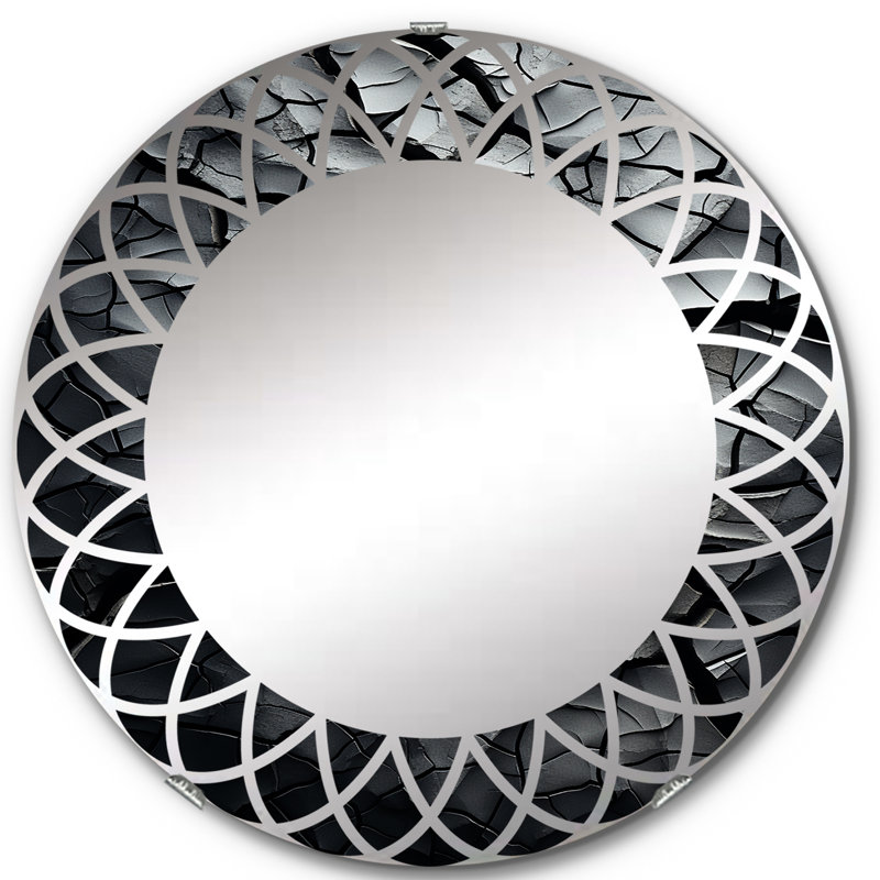 Gallichan - Miroir mural rond, 24 po x 24 po