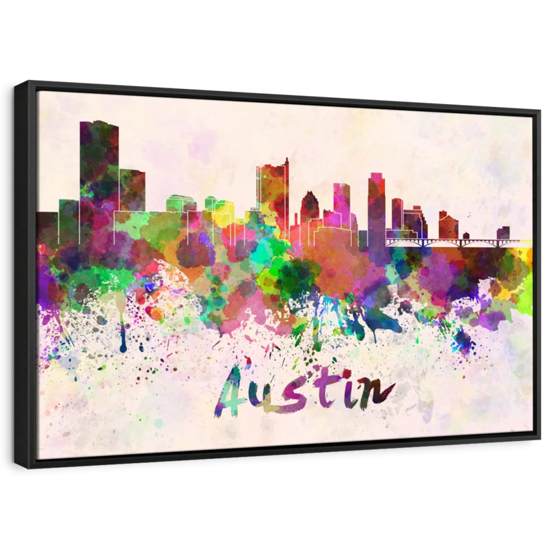 Austin Austin, impression sur toile, H 17 po x l 25 po