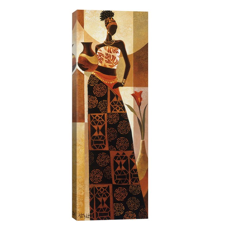 Naima by Keith Mallett - Wrapped Canvas Panoramic Print, 121.92 cm H x 40.64 cm W x 1.91 cm D
