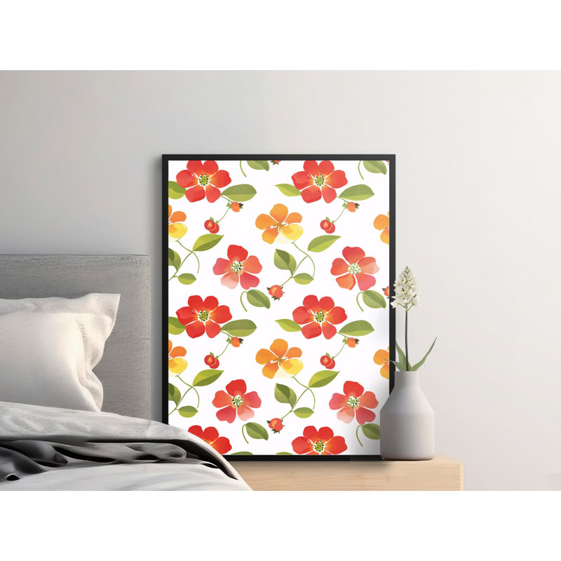 Floral Botanical Matte Poster, 18x24