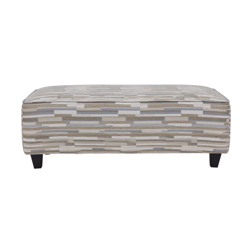 Yorkshire Slate Cocktail Ottoman, Rocker Sand