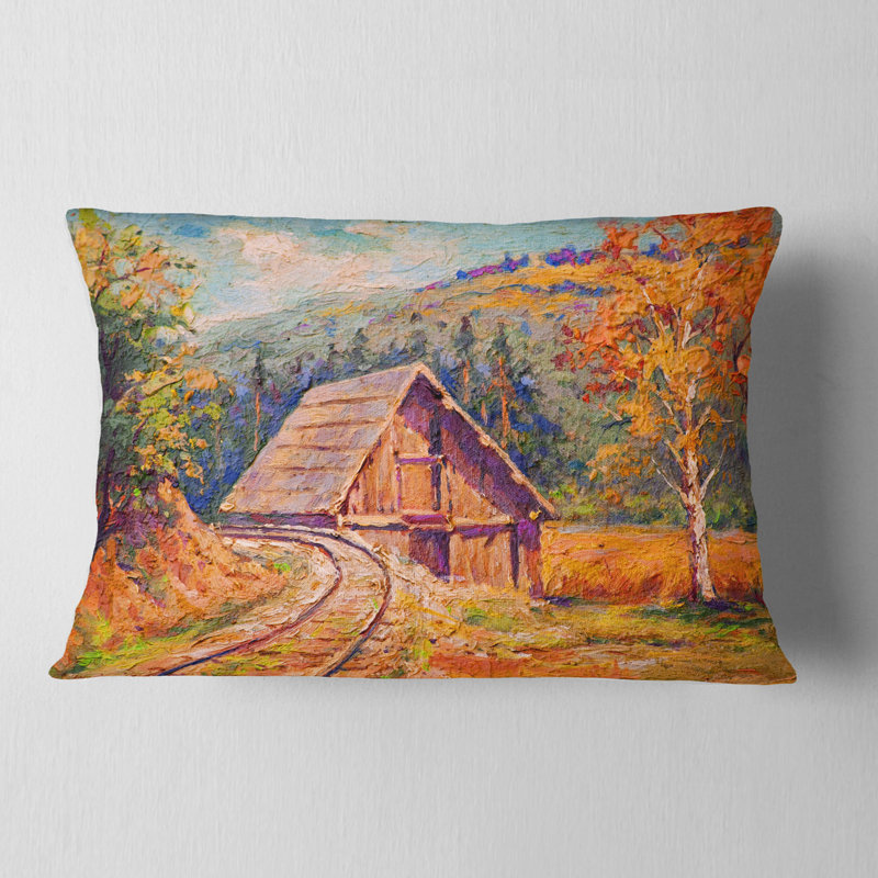 Coussin Landscape, Rectangulaire, 12 po x 20 po