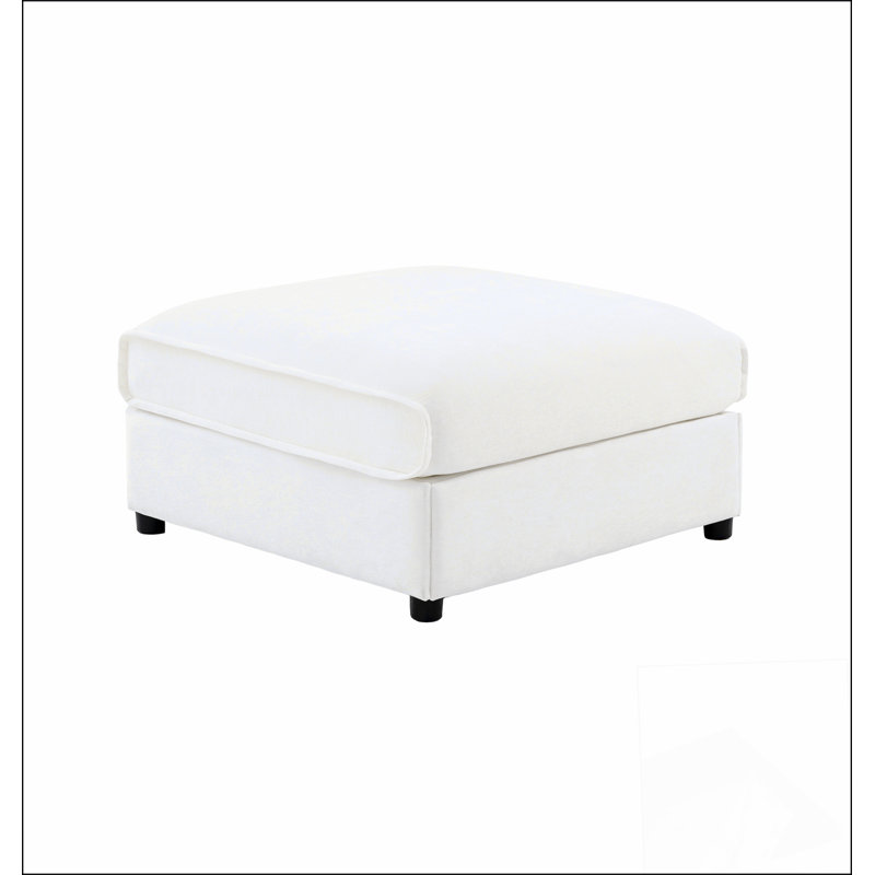 24 repose-pieds Choix confortable, fonctions multiples, design classique et coins confortables, Noir