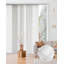 Store vertical blanc semi-transparent Sharmaine