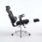 Ergonomic Home Office Desk Chair With Massage Lumbar Support, 4D Headrest, 5D Armrests, Adjustable Back Height And Seat Depth.