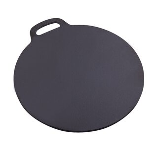 Valor 21 1/2 x 13 1/2 Pre-Seasoned Reversible Cast Iron Griddle and Grill