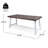 Polanco Rectangular Acacia Outdoor Dining Table-393292798