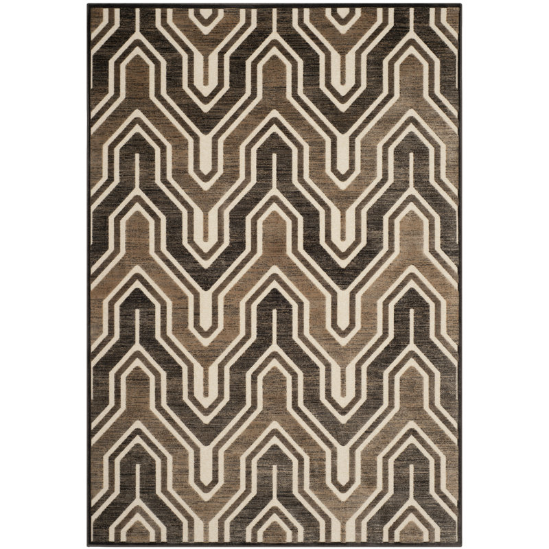 Pittenger Performance Geometric Rug, Rectangle 2'7" x 4'
