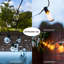 Anariah 3048cm 50 - Bulb Festoon Lights String Light (End to End Connectable)