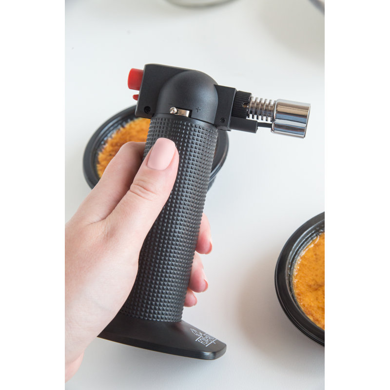 Black Butane Crème Brûlée Chef Torch Lighter